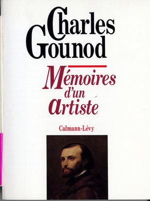 cover image of Mémoires d'un artiste
